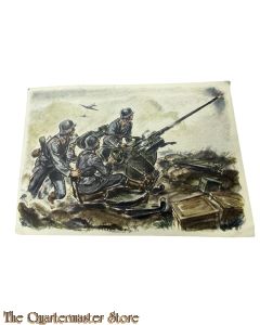 Postkarte 1940 Leichtes Flakgeschutz