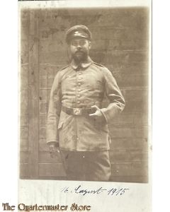 Postkarte/ Studio Photo 1915 Deutscher Soldat 