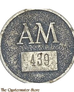 Tragabzeichen  APRECK & VRAGE Leipzig  (I.D workers APRECK & VRAGE Leipzig)