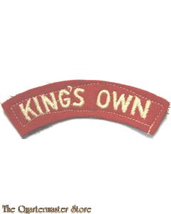 Shoulder flash King's Own Lancaster Regiment