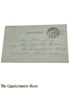 Militaire briefkaart IJmuiden 1916