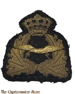 Pet embleem KLu oud (old Cap badge Dutch Royal Airforce)