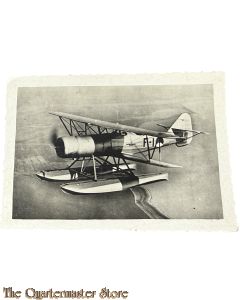 Originele foto  Fokker C.XIV-W verkenningswatervliegtuig van de Nederlandse Marine Luchtvaartdienst 1939