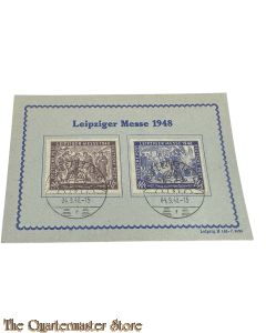 Postkarte Leipziger Messe 1948