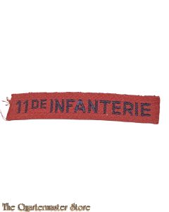Straatnaam 11e Regiment Infanterie