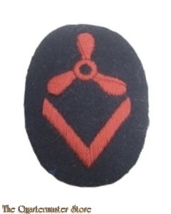 Armel abzeichen Kriegsmarine Motorenlehrgang III (KM career sleeve, motor course III specialist badge)