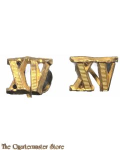WH schulterklappenauflagen Offizier Wehrkreis XV (WH shoulderboard numerals officers set Wehrkreis XV)
