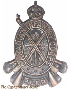 Cap badge,  Canadian Infantry Corps