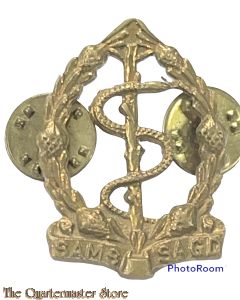 Collar badge Geneeskundige Dienst (medical corps)  South Africa SAMS/SAGD