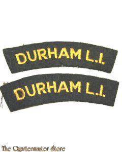 Shoulder flash Durham Light Infantry