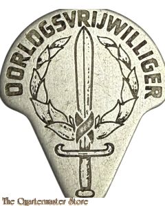 Metalen Insigne oorlogsvrijwilliger Kon. Marine / Mariniers 