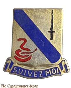 Distinctive unit insignia (DUI) 14th Cavalry Regiment (N.S. Meyer NY)