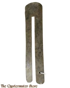 WW1 British brass Button Stick (Chemin des Dames)