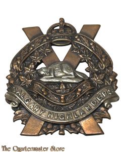 Cap badge Calgary Highlanders , 5th Infantry Brigade, 2nd Canadian Infantry Division