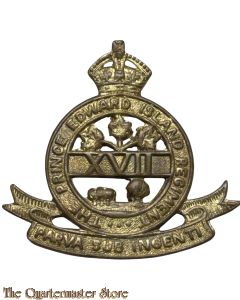 Cap badge The Prince Edward Island Regiment 1946