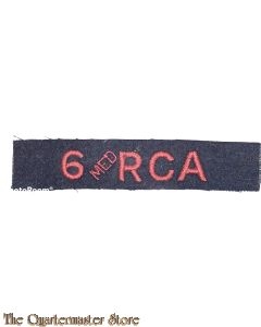 Shoulder flash 6 (medium) RCA 