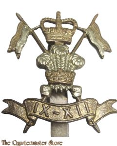 Cap badge 9th/12th Lancers Regiment 