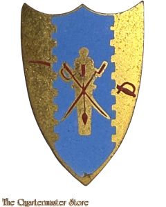 Distinctive unit insignia (DUI) 4th Cavalry Regiment  (unmarked)