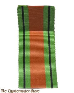 The defence medal ribbon WW2 (Verdedigings medaille lint)