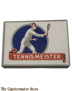 WK2 Zigarettenschachtel "TENNISMEISTER"