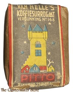 WW2 PITTO van Nelle's koffie surrogaat 250 gram