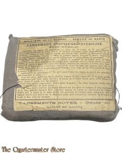 France - WW 2 Le pansement individuele Sterilise