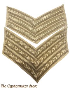 WW2 Sergeant's Overseas/Tropical Rank Chevrons