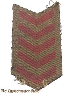 Service chevrons 5 years  (Mouw embleem  5 jaar dienst) (canvas)