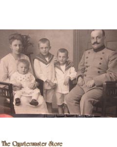 AnsichtsKarte (Mil. Postcard) photo 1912 familyportret 