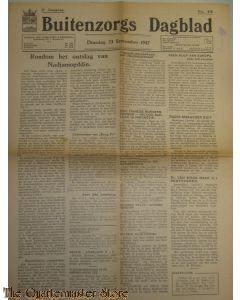 Buitenzorgs Dagblad no 428  23 sept 1947