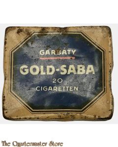 Blech dose GARBATY Gold-Saba 20 Cigaretten 1930s