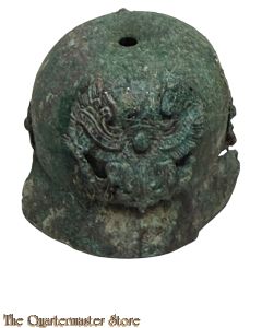 WW1 Small ornament (miniature pickelhaube) in brass