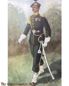 Ansicht No 6 1948 Garde Regiment Jagers Cer. tenue Adj onderoffier- vaandeldrager 