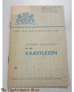 Ontwerp voorschrift No 1547 Kaartlezen