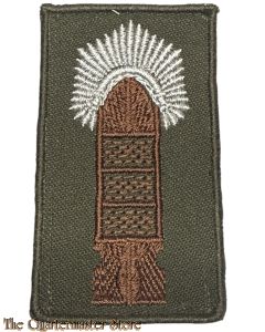 Stoffen brevet Defensie Kampioen Scherpschutter zilver embleem GVT