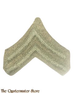 WW1 Sleeve chevron Corporal rank (US WO1 Mouwrang Korporaal)