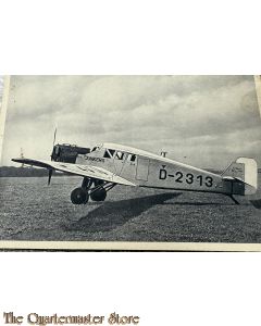 Junckers Fotokarte no 23 - Ganzmetall - Kabinen - Flugzeug Junkers-F 13