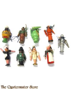 Spende abzeichen holzerne Figuren (Donation item WhW wooden puppets)