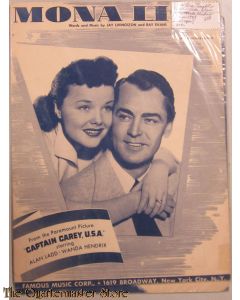Book music/song/text Mona Lisa 1950s
