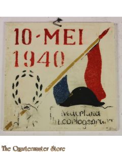Wandtegel 10 mei 1940