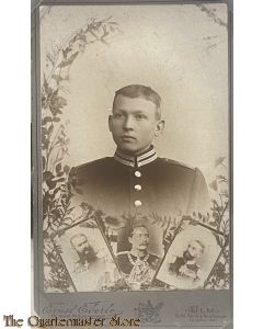 German pre WW1 Card de Visite Soldier