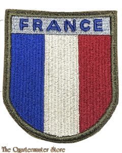 Mouwembleem US France War Aid (Sleeve badge US France War Aid)