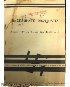 Ungesühnte Nazijustiz Unbekannter Einband – 1960