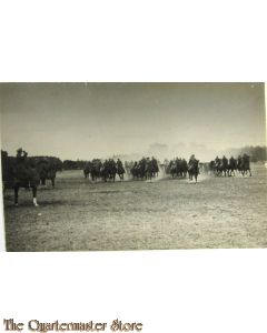 Postkarte Reiterregiment geht voran