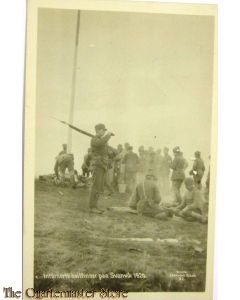 Postcard Internerte hvitfinner paa Svanvik 1920