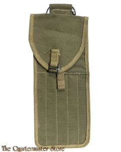 WW2 Case  M15 (.50 Cal) OD  Cleaning rod (Tas  M15 (.50 Cal) groen schoonmaakset)