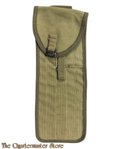 WW2 Case  M15 (.50 Cal) kaki  Cleaning rod (Tas  M15 (.50 Cal) kaki schoonmaakset)