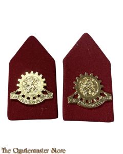 Kraag emblemen voor officieren van het Dienstvak van de Technische Staf