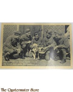 Prent briefkaart mobilisatie 1939 Beste vriend