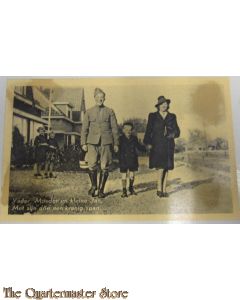 Prent briefkaart mobilisatie 1939 Jan span